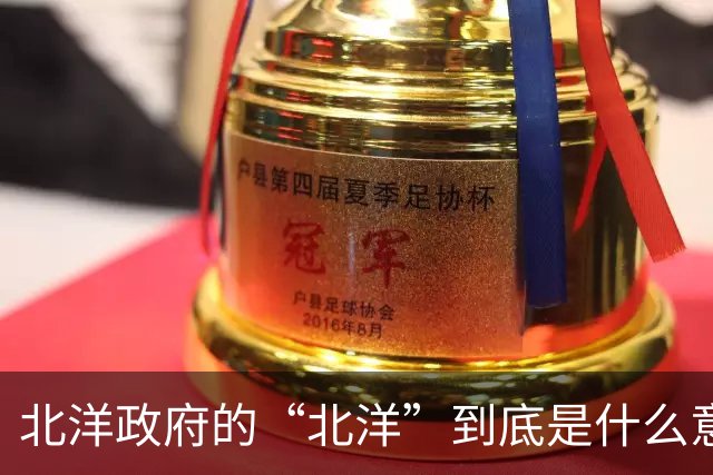 北洋政府的“北洋”到底是什么意思？不是北方洋人的意思